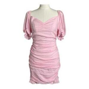 Chic Pink Mini Dress